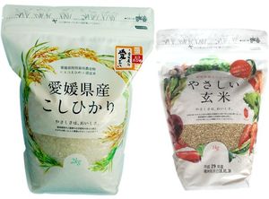 kuma_mode様専用 お米 H30 愛媛県産コシヒカリ 玄米 30㎏の+